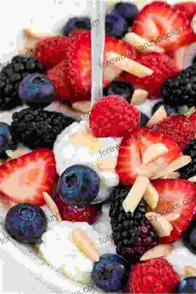 A Bowl Of Cottage Cheese With Berries And Peaches Sweet And Savory Fat Bombs: Delicious And Healthy Snacks Under 150 Calories