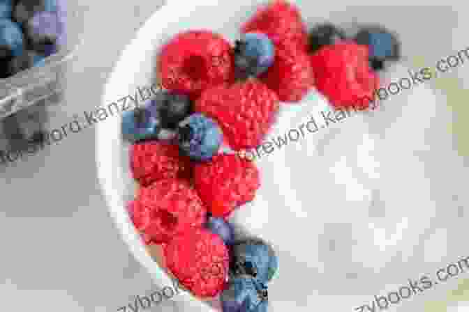 A Bowl Of Greek Yogurt With Berries Sweet And Savory Fat Bombs: Delicious And Healthy Snacks Under 150 Calories