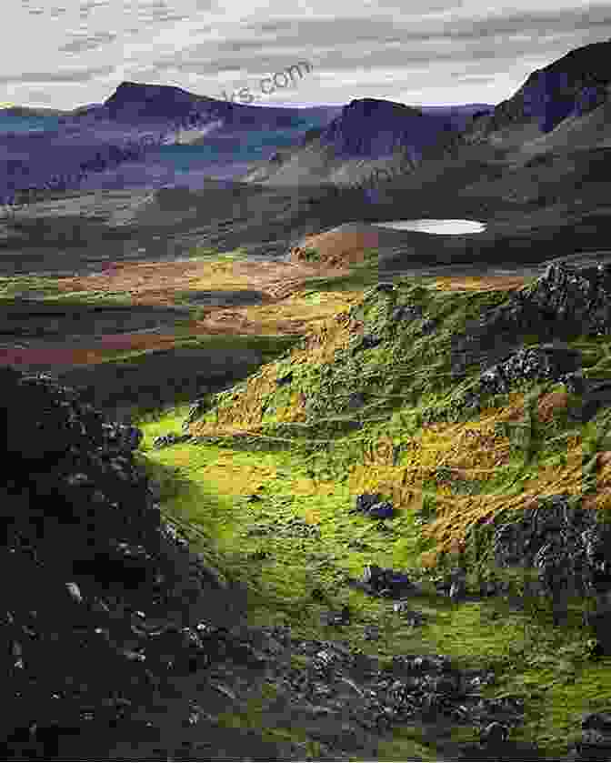 A Breathtaking Panoramic View Of A Rugged Scottish Landscape, With Rolling Hills, Ancient Ruins, And A Dramatic Coastline. The Unremembered Places: Exploring Scotland S Wild Histories