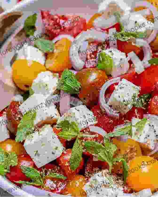 A Colorful Avocado Salad With Grilled Chicken, Cherry Tomatoes, And Feta Cheese The Avocado Cookbook: Fun And Easy Recipes