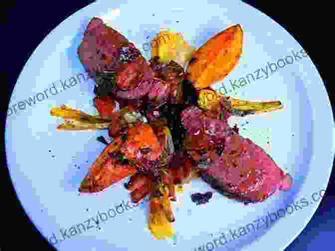 A Juicy, Roasted Deer Loin With Roasted Vegetables Hello 365 Meat Poultry Recipes: Best Meat Poultry Cookbook Ever For Beginners Deer Meat Cookbook Goat Meat Cookbook Pork Chop Recipes Ground Beef Recipes Ground Turkey Recipes 1