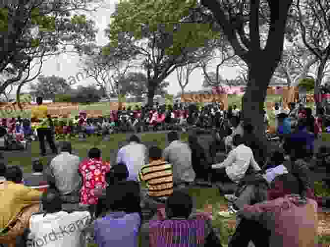 A Photo Of A Community Gathering In A Rural Setting. Growing Using Oregano: Storey S Country Wisdom Bulletin A 157 (Storey Country Wisdom Bulletin)