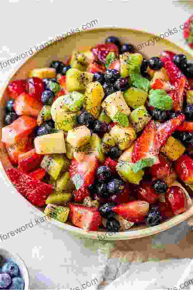 A Refreshing Bowl Of Mixed Fruit Salad Fruit Cookbook: Discover The Joys Of Cooking With Fruits With Tasty Fruit Recipes