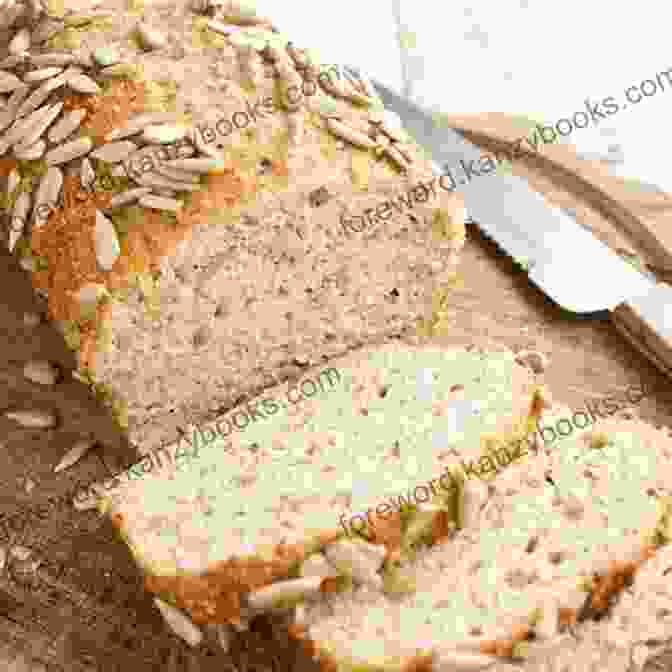 A Tantalizing Loaf Of Golden Brown Low Carb Bread, Sliced And Ready To Enjoy. Baking Low Carb Bread: Over 100 Cheap Delicious Keto Recipes To Lose Weight Effectively