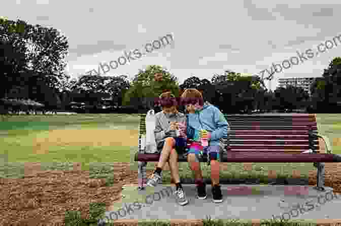 A Young Boy And A Goose Sit On A Bench In A Park A Goose Named Gwen Heather Rogers