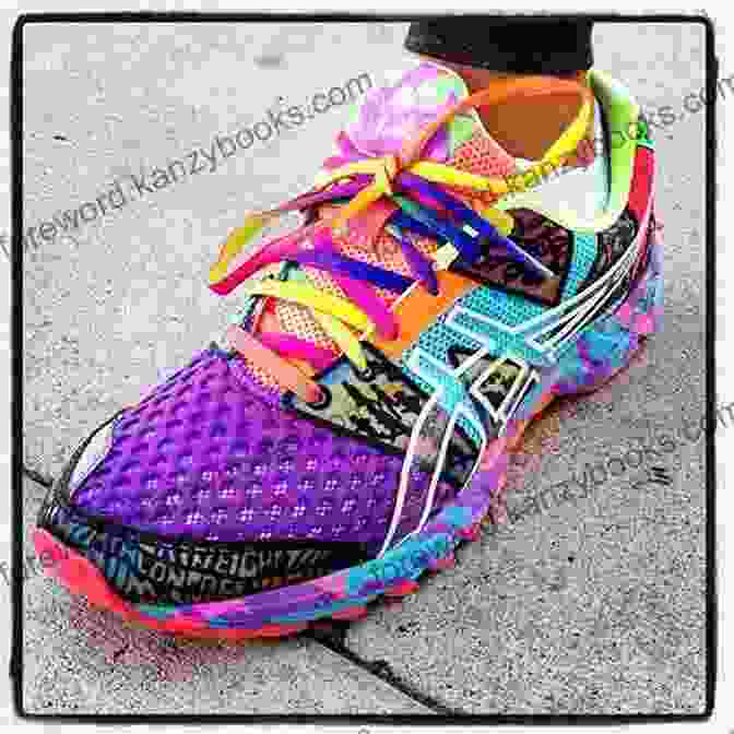 Colorful Running Shoes On A Track With The Book Cover Of Running For The Hansons: An Insider S Account Of The Brooks Sponsored Marathon Training Group Made Famous By Olympian Brian Sell