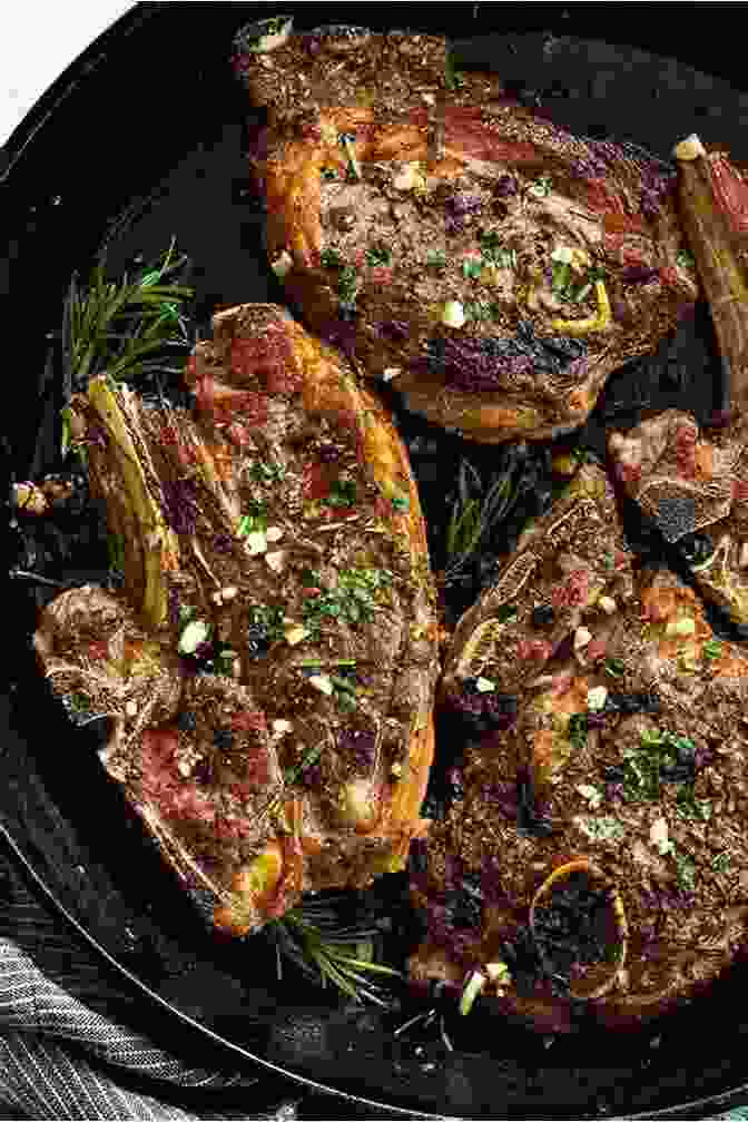 Grilled Lamb Chops Seasoned With Herbs And Spices, Served With Grilled Vegetables Juicy Lamb Chops And More: Recipes To Fall In Love With Lamb