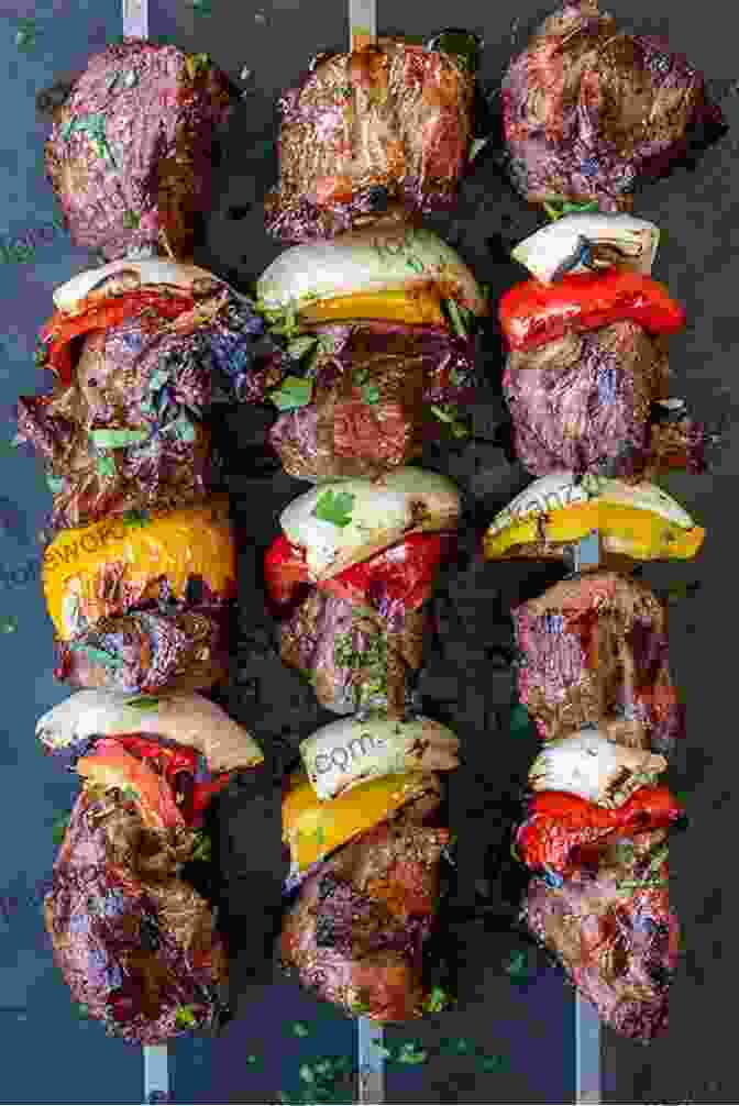 Lamb Kebabs Grilled On Skewers With Colorful Vegetables Juicy Lamb Chops And More: Recipes To Fall In Love With Lamb